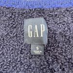 Gap Women’s Boucle Cropped Sweater Jacket Wool Alpaca Blend in Navy Combo S Photo 10