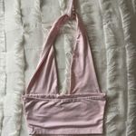 SheIn Light Pink Halter Top Photo 1