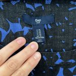 Gap  Blue and Black Floral Pocket Dress | Extra Large Photo 2