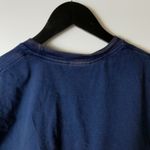 Nike Y2K 00s  T Shirt Classic Spellout Graphic Tee Cotton Short Sleeve Blue M Photo 5