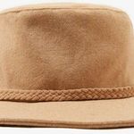 ASN Fall Flat Brim Hat Tan Photo 1