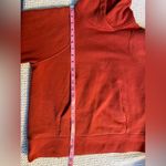 Lululemon Loungeful Hoodie Sweatshirt Pullover Fleece in Red Rock Size 6 Photo 15