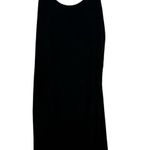 Everlane V-neck Strappy Midi Slip Black Dress Sz 10 Photo 0