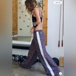 Free People Overtime Printed Pants Black Size M Photo 1