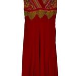 Bandolino Beaded Maxi Dress Size 4 Photo 0