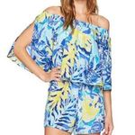 Lilly Pulitzer Arbelle Off-the-shoulder Romper NEW Photo 4