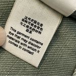 Free People Shorts Denim Loving Good Vibrations Cutoff Button Fly Olive Green Photo 12