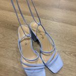 Unisa blue strappy heels Photo 1