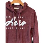 Aeropostale Hoodie Jacket Juniors Small Burgundy Big Logo 87 Vintage Y2K 90s Red Size undefined Photo 2