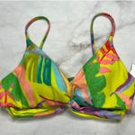 BECCA by Rebecca virtue Becca Rebecca Virtue Womens Strappy Tropical Printed Top Size S Green Floral New Photo 1