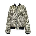 LPA THE LABEL Leopard Metallic 575 Jacket Photo 4