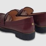 Kate Spade New York Karry Casual Loafers Round Toe Leather Wine Burgundy 6.5M Brown Size 6.5 Photo 1