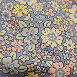 frankie's bikinis 💕💕 Cupid High Neck Bikini Top Springtime Print ~ Large L NWOT Photo 5