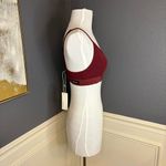 Richer Poorer Adjustable Cut Out V Neck Bralette Red Size L Photo 4
