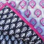 J.Crew NWT x SZ Blockprints Reversible Cotton Quilted Jacket L Photo 3