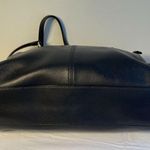 Coach Christie Crossgrain Leather Carryall Shoulder Bag in Black - Preowned Photo 2