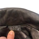 Vintage Y2K Tibor Classic soft Black Leather Jacket zip up pockets Size L Photo 10