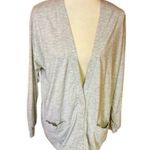 Vintage Gray 90s Hunters Run Oversized Cardigan Size L Photo 0