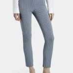 Theory Classic Skinny Pants Blue Midnight Screen Multi Stretch Size 00 - $345 Photo 2
