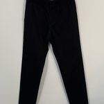 Banana Republic Women's Black Twill Slip Tampered Fit Pull On Pants Size S Photo 0