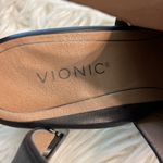 Vionic  SHOES SIZE 7.5 excellent content see all photos color black heel 3” Photo 2