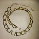 Gold Tone Chain Link Belt Vintage Versatile Adjustable Rectangle Design 1 Inch Size XL Photo 9