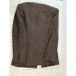 Oscar de la Renta  Vintage Peanut Brown Wool Tweed Jacket & Skirt Suit Set‎ Sz 6 Photo 6