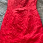 Vintage Red Sleeveless Mini Dress A List by Wrapper size 7 Photo 9