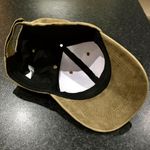Olive/Khaki Sueded Baseball Cap Photo 2
