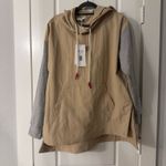 Calme Johnny Was Fall Rain Outdoor Jacket Tan Photo 3