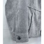 Christopher & Banks Women's New Jacket Gray XL Full Zip Long Sleeve Coat Photo 2