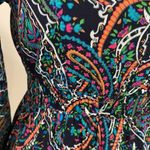 Anthropologie  Maeve maplewood oriental paisley print ruffled midi dress size XS Photo 10
