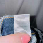 Black Label  Dark Wash Denim High Rise Frayed Hem Ankle Length Jean size 7/29 Photo 4