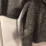 Free People  Gray Sweater Gretel Swing Hooded Cardigan Wool Angora Size XS GUC Photo 10