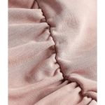 EXPRESS  Ruched‎ Bodycon T Shirt Dress Beige XS Short Sleeve Casual Everyday Photo 5