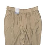 Nine West NWT Belted Cargo Pants Women’s Large Mayfair Brown High Rise Utility Photo 6