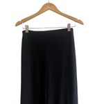 Alice + Olivia Air Maxi Skirt Size 8 Black Front Slit Minimalist Gothic Photo 2