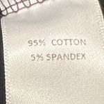 Mod Ref  Women’s Black Ribbed Sleeveless Stretch Midi Dress Size M Photo 3