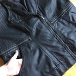 Worthington Faux Leather Lightweight Jacket, Black, Silver, Size 2X, NEW Photo 6