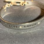 BCBGeneration BCBG Live Laugh Love A Lot Silver Tone Bracelet Photo 2