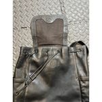 Frye  Olivia Leather‎ Backpack Large Black Bag Purse Photo 9