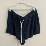 towel material tank and short set Blue Size M Photo 1