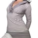 Banana Republic Women's Striped Shawl Collar Pullover Sweater M Photo 1
