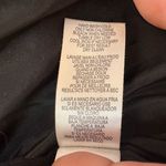 BCBG MaxAzria Black with Cream Embroidered Puff Sleeve Pockets Babydoll Dress Photo 5