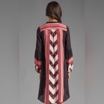 Free People Long Sleeve Dress boho 70s hippie size L EUC Photo 2