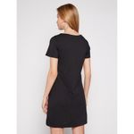 Love moschino NEW Multicolor Ombre Heart Print Mini T-Shirt Dress Black Sz 4 Photo 2