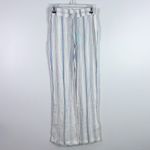 Melissa Odabash blue striped Krissy pants size small Photo 1