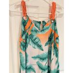 Forever 21  Tropical Palm‎ Leaf Print Maxi Dress Sleeveless Summer Photo 1
