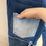 Revice Denim  Blue Matchmaker high rise patchwork Straight Leg crop jeans size 26 Photo 8