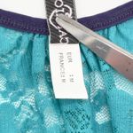 Caprice Lace Babydoll Chemise Slip Dress Size M Fairy Coquette Romantic Dainty Blue Size M Photo 7